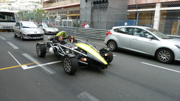 A small fleet of Aerial Atom's came past