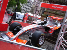 McLaren and Button in Manchester
