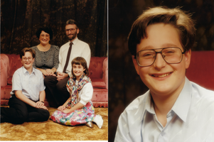 Young Tom and family