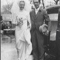 Bride & father (Joshua Dawson b. 1922)