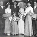 Bride, Groom, Best Man, Brisdesmaids & parents